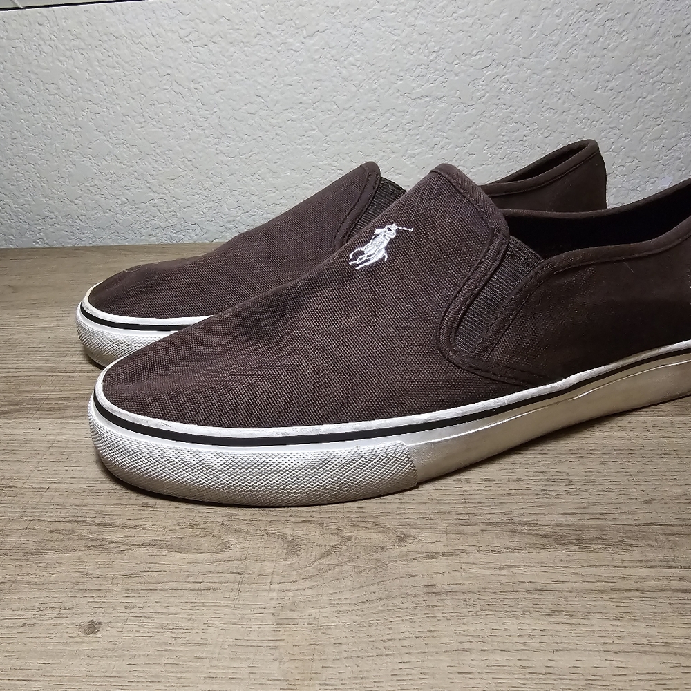 Ralph Lauren Polo Loafters Brown Size 13